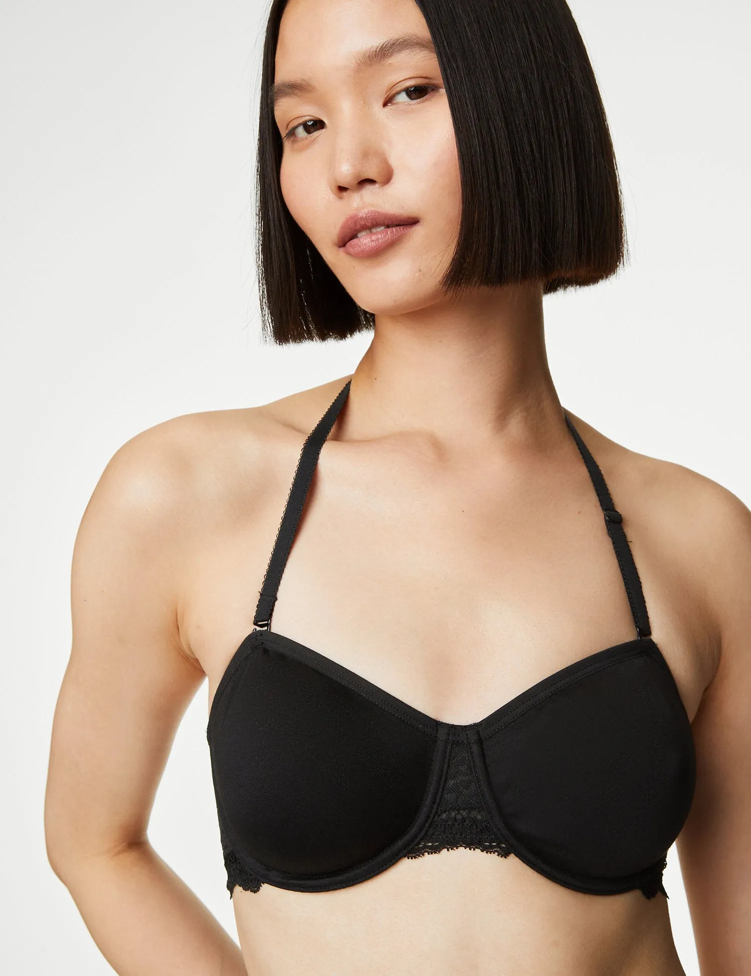 2pk Wired Strapless Bras A-E