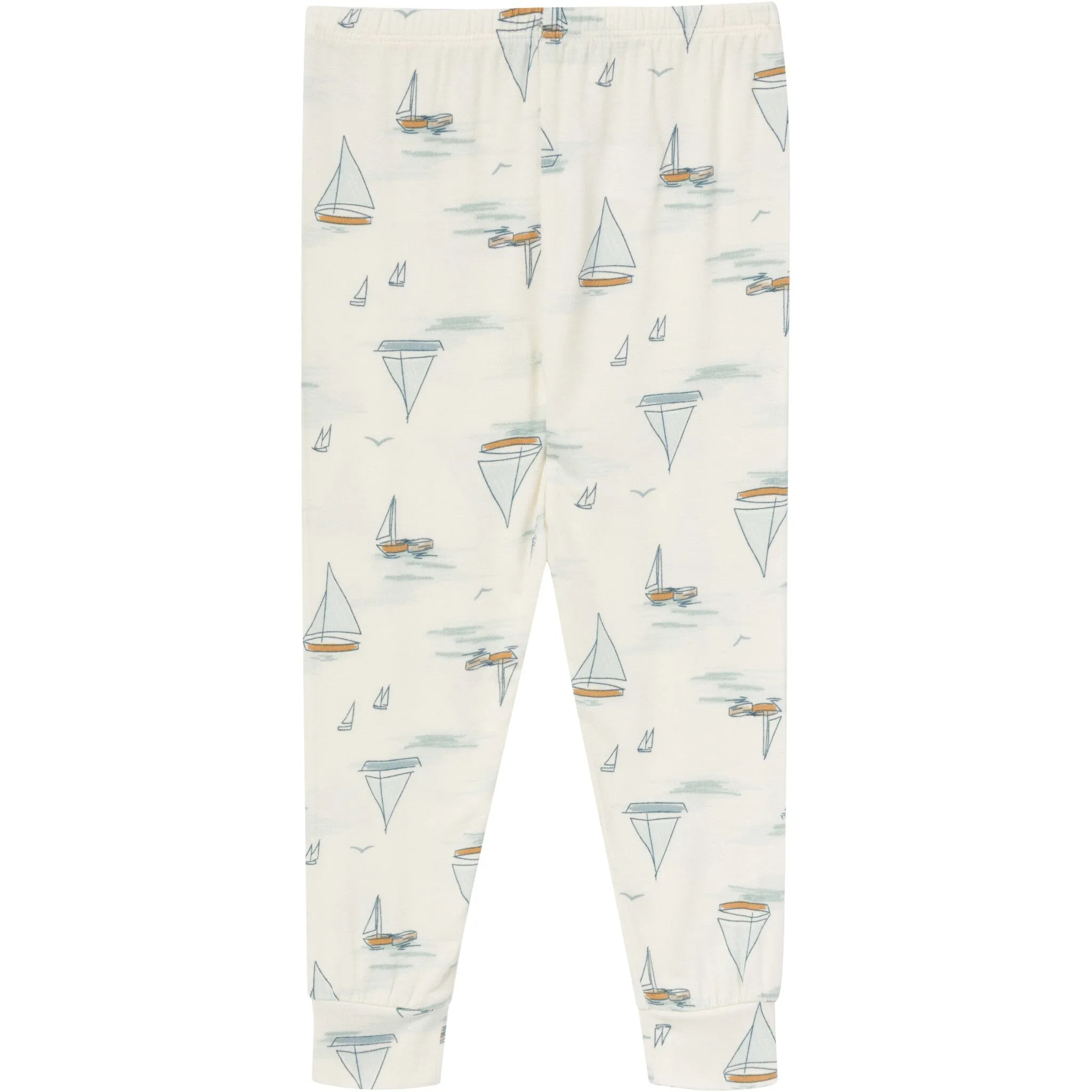 4-Piece Baby & Toddler Boys Ivory Sailing Tight Fitting Pajamas Set