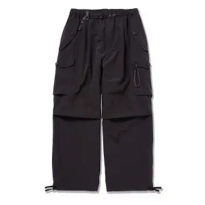 And Wander Womens Oversized Cargo Pants Black