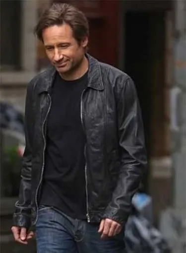 CALIFORNICATION HANK MOODY SEASON 5 LEATHER JACKET