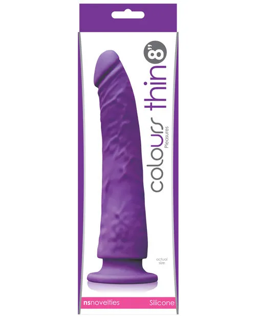 Colours Thin 8in Dildo