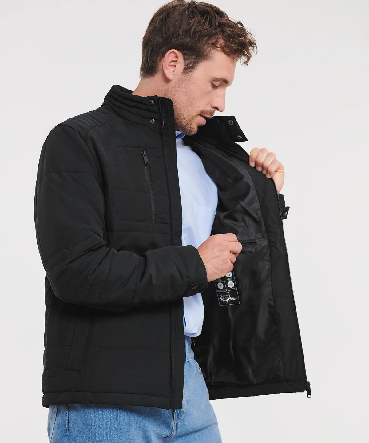 Cross jacket | French Navy