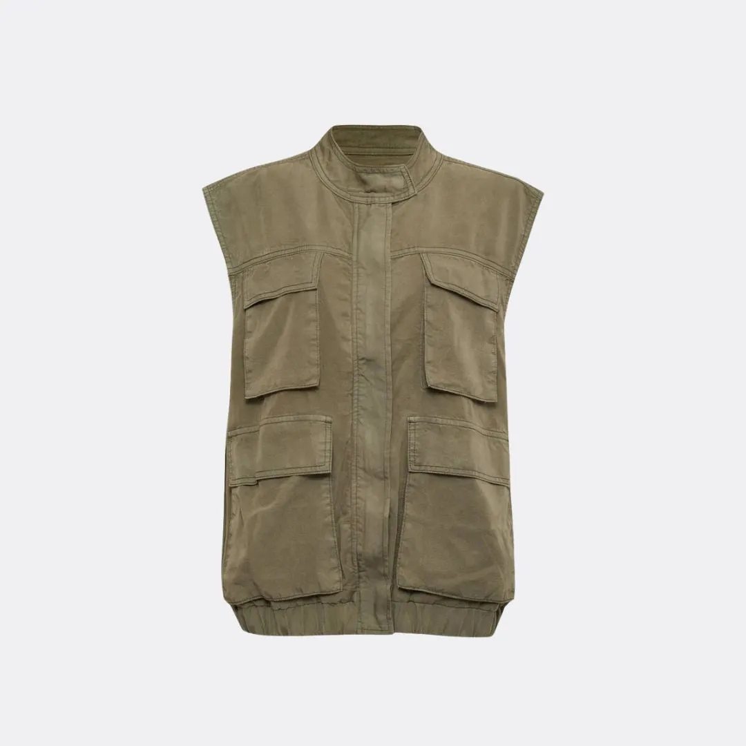 Field Utility Vest (Washed Olive)