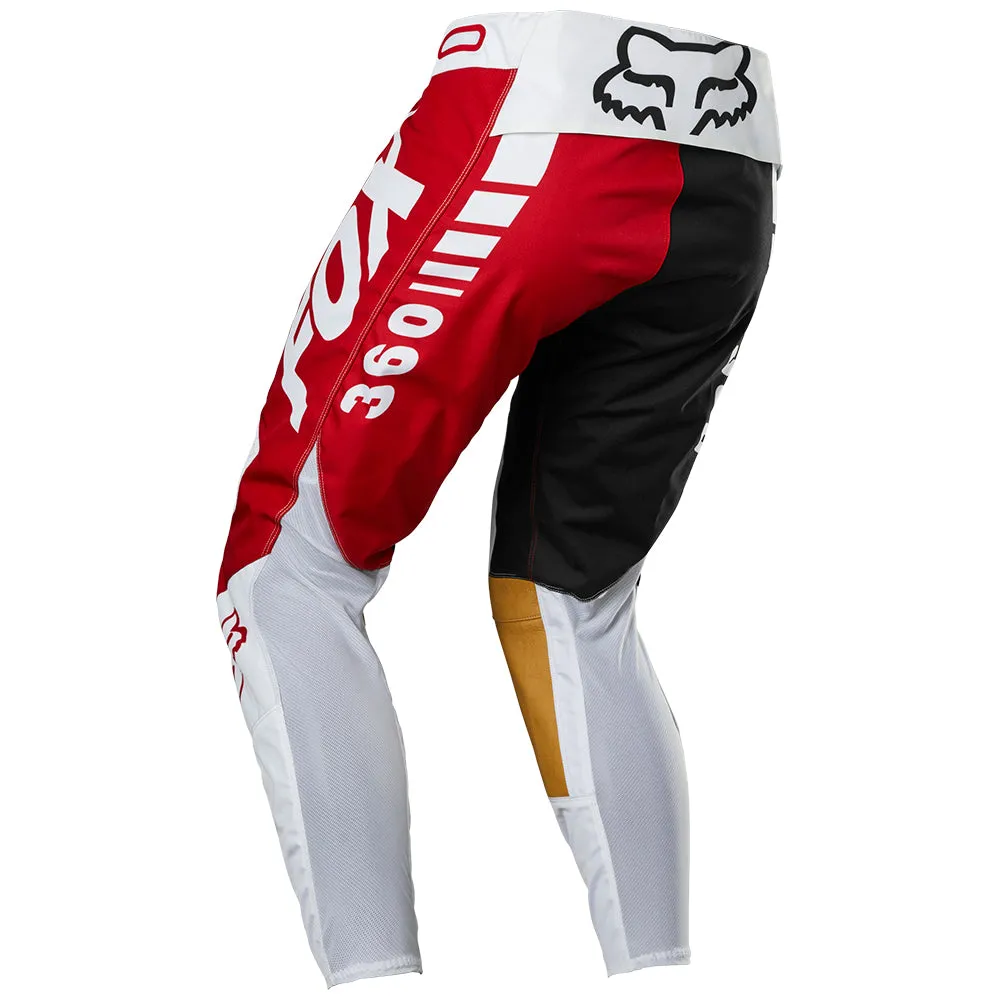 FOX 360 PADDOX PANTS [RED/BLACK/WHITE]