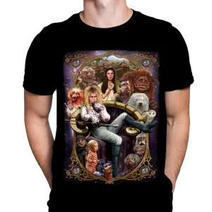 It's Only Forever Labyrinth - Classic Horror Movie Art - T-Shirt by Peter Panayis