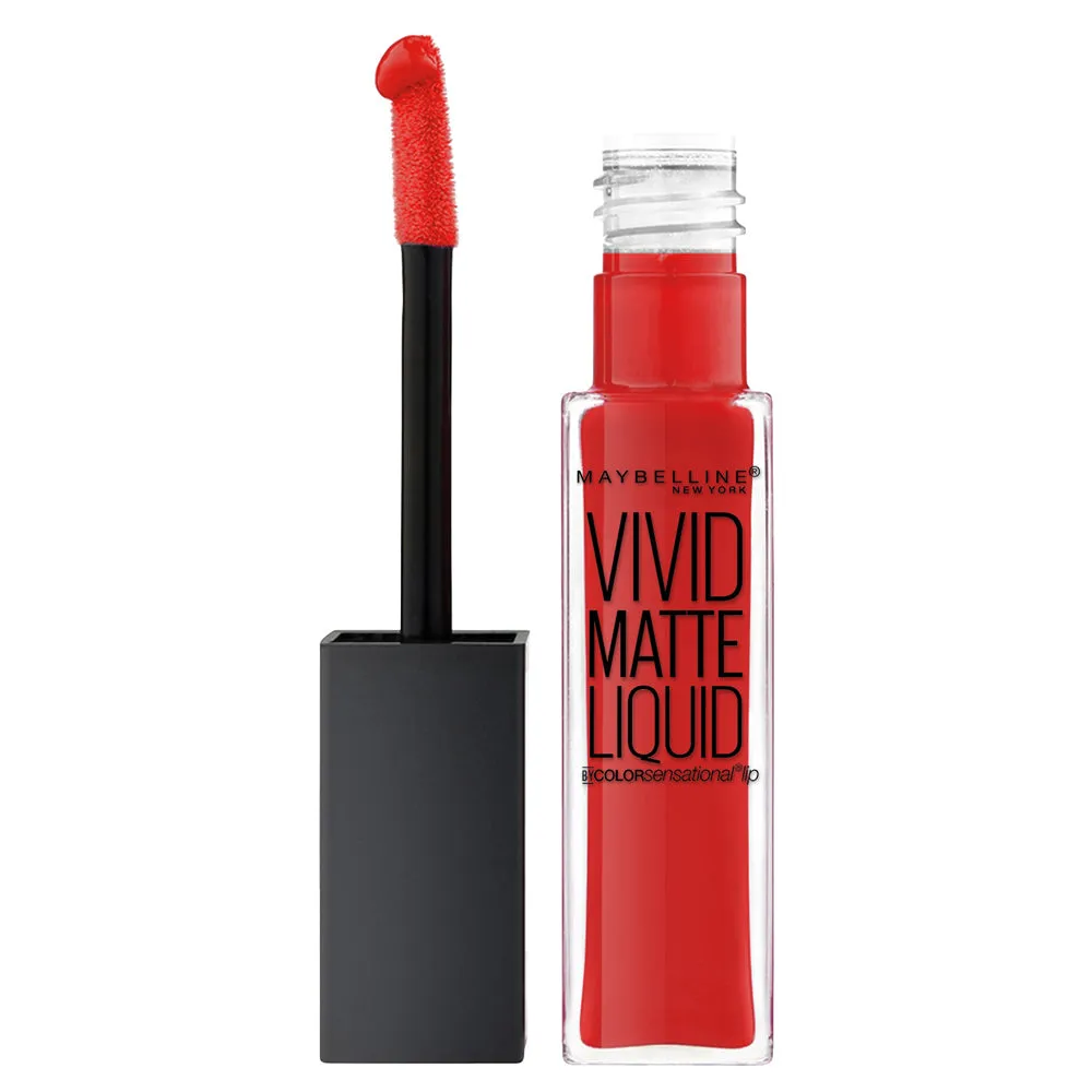 Maybelline Vivid Matte Liquid Lipcolour 8.0ml 25 ORANGE SHOT