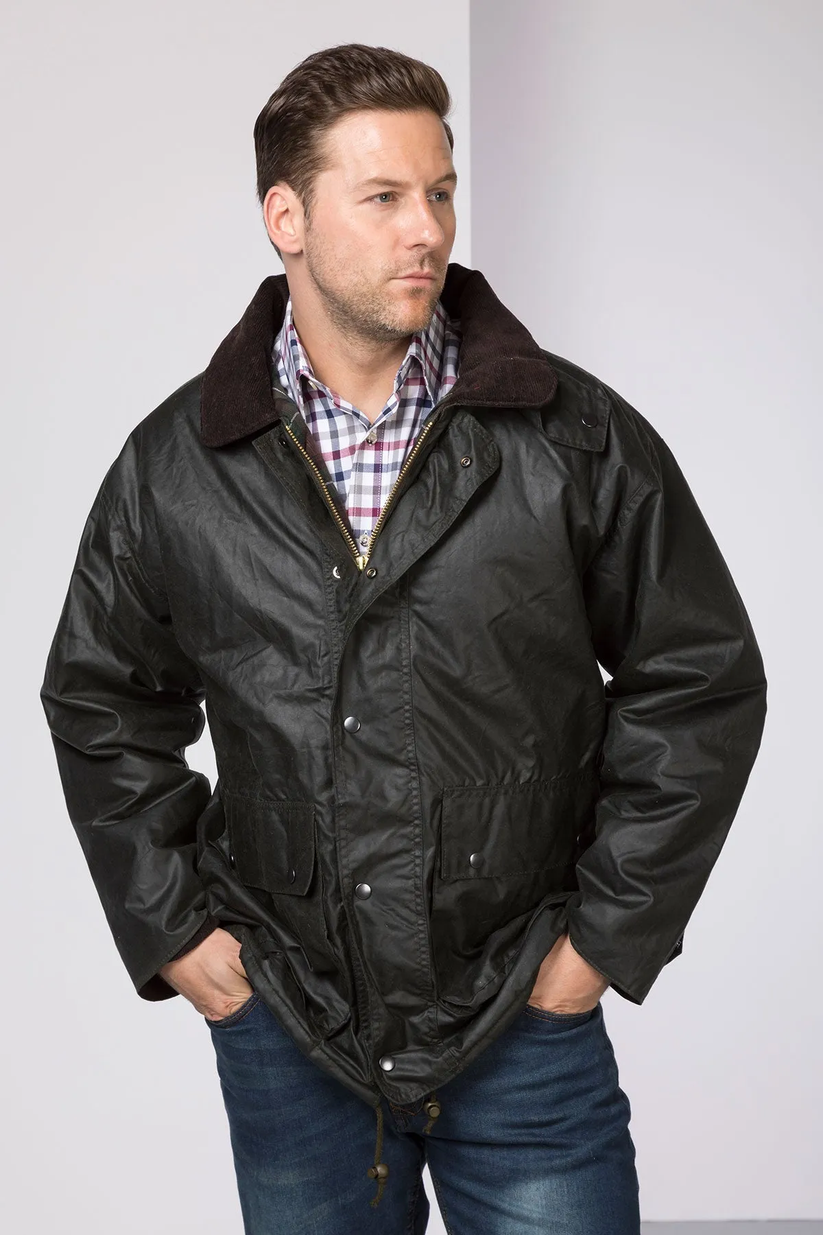 Men's Wax Jacket - Antique