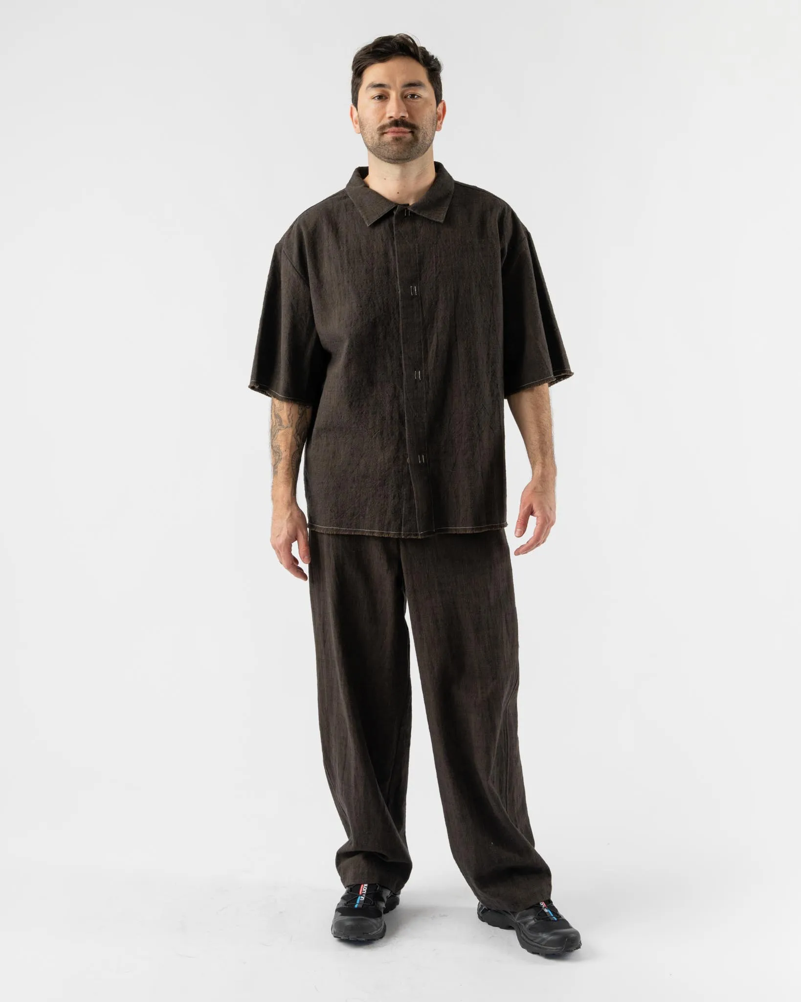 Satta Slow Pant in Speckled Brown