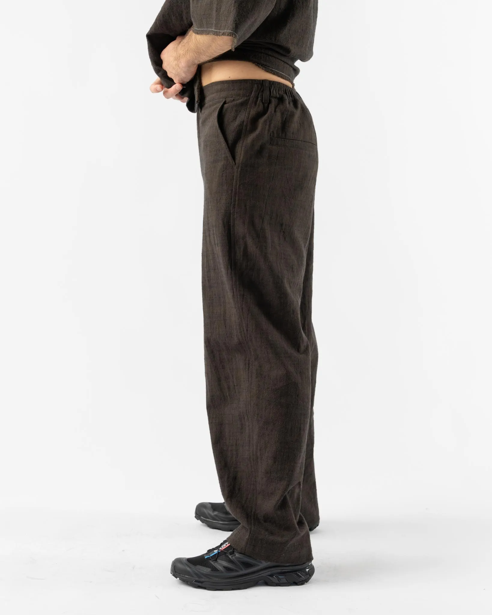 Satta Slow Pant in Speckled Brown