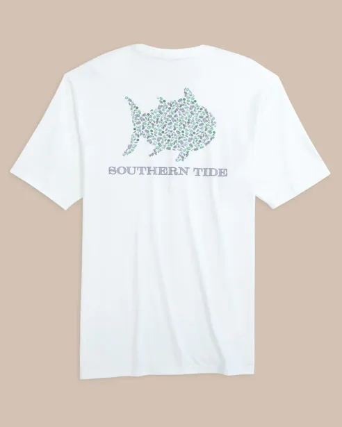 Southern Tide Dazed and Transfused Short Sleeve T-Shirt - Classic White