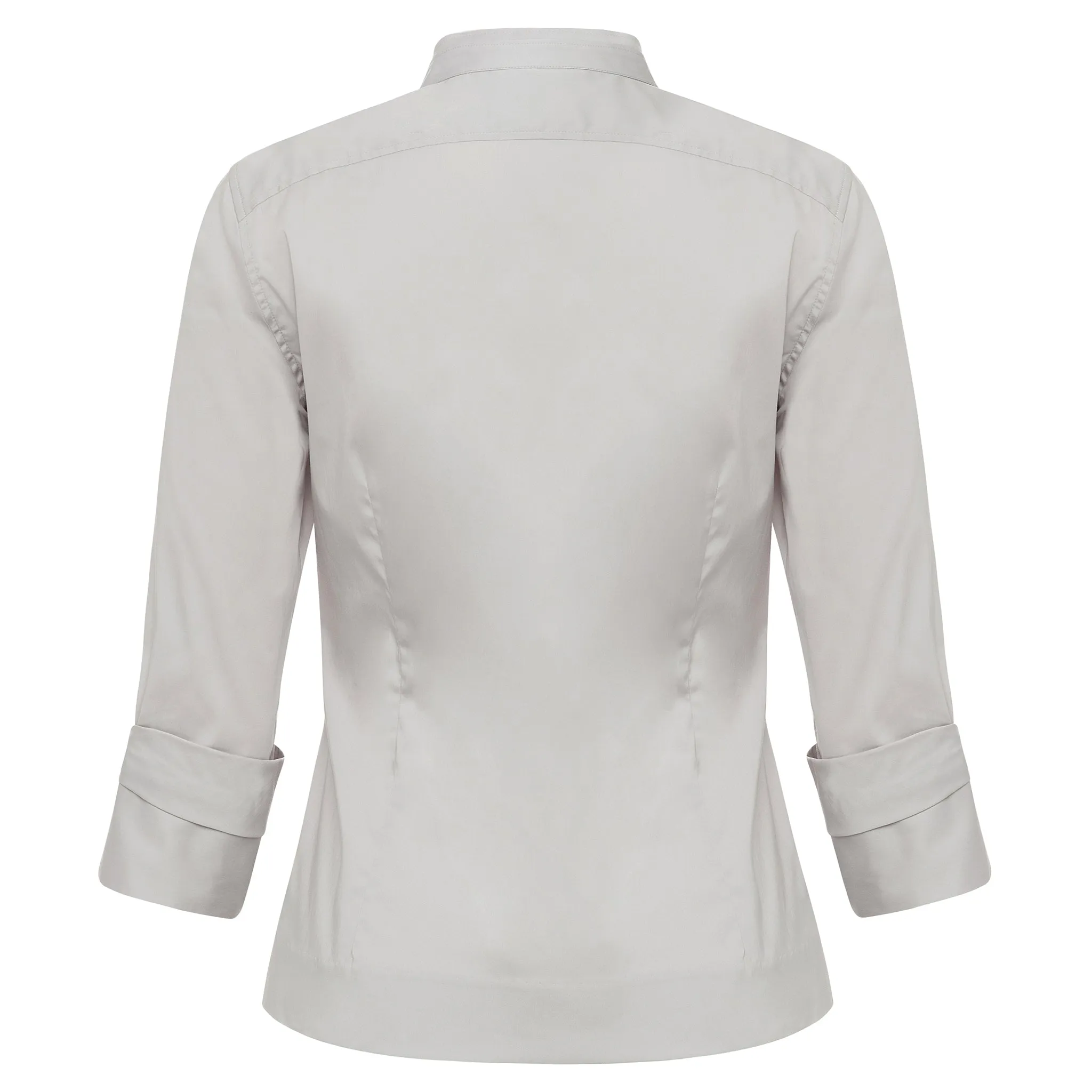 The Amy Classic Blouse - Grey