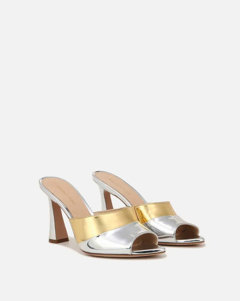 Thora Metallic Mule