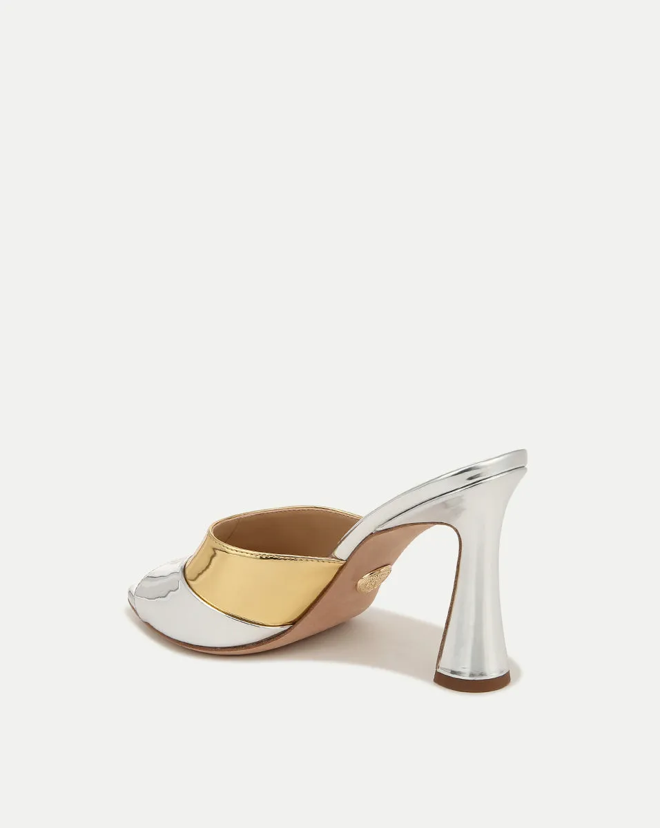 Thora Metallic Mule