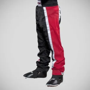 Top Ten Kids Mesh Kickboxing Pants Black/Red