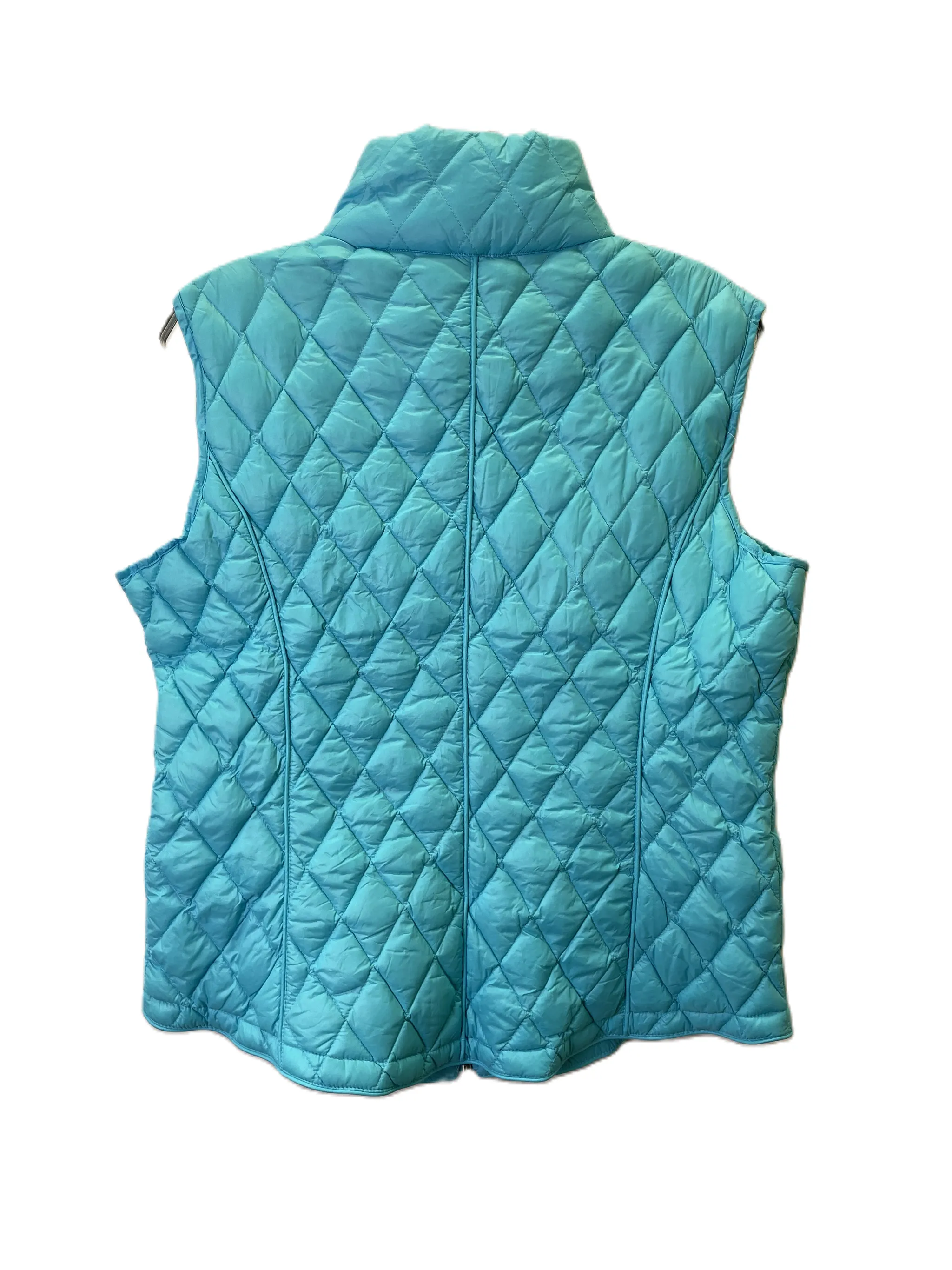 Vest Puffer & Quilted By Michael Kors In Blue, Size: L