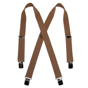 Welch Men's Elastic Clip End Double Face Suspenders